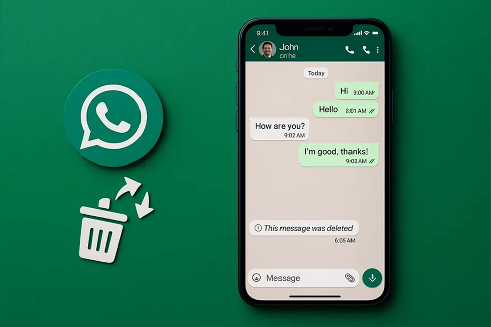 برنامه دیدن پیام های حذف شده واتساپ