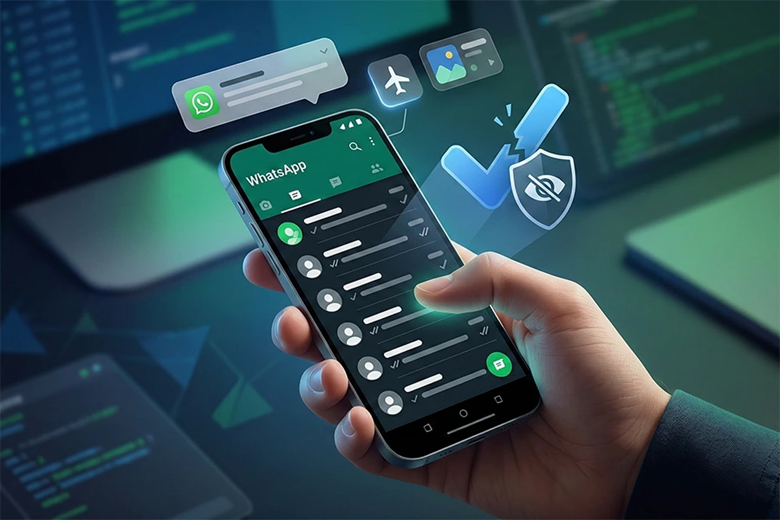آموزش سین مخفی در واتساپ؛ خواندن پیام بدون خوردن تیک آبی
