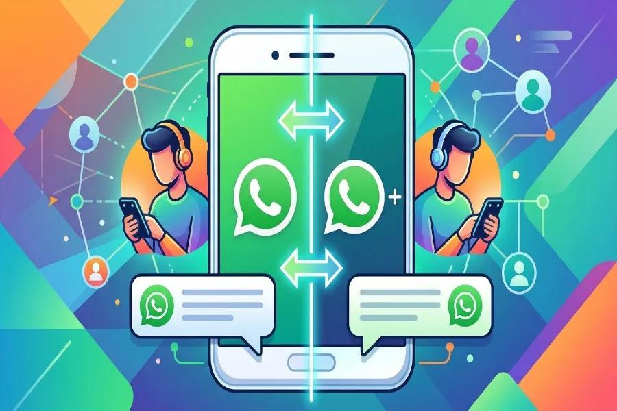 چگونه در واتساپ دو اکانت داشته باشیم در ایفون