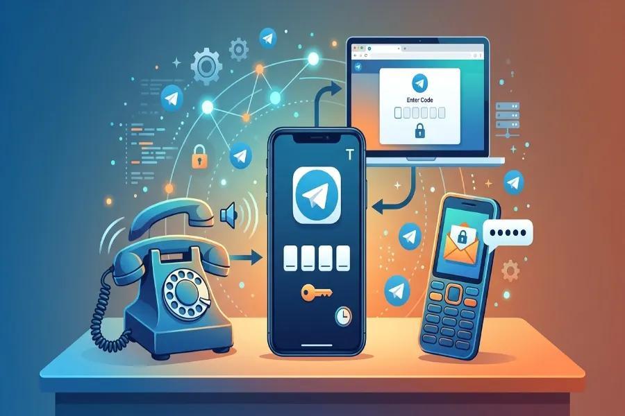 دریافت کد جدید تلگرام