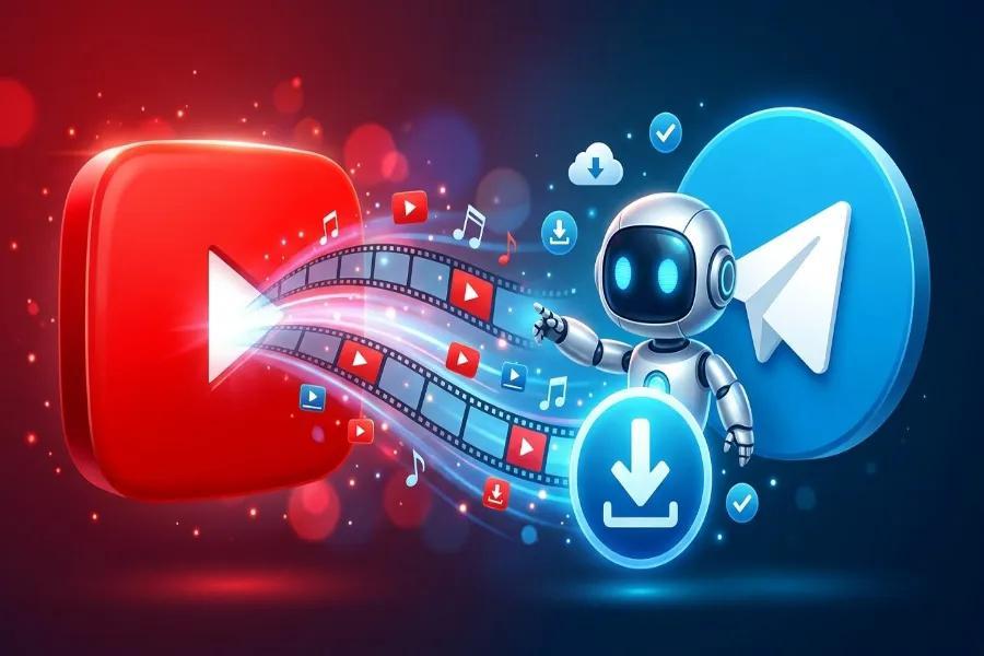 معرفی ربات های تلگرام برای دانلود از یوتیوب با کیفیت بالا